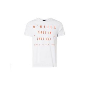 O NEILL Μπλούζα κοντό μανίκι LM FIRST IN LAST OUT T-Shirt 9A2360 1010