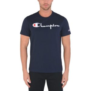 CHAMPION T-shirt Crewneck BLUE 217089-BS508