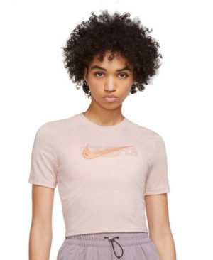 Nike T-Shirt Sportswear Cropped PINK DN5798-601