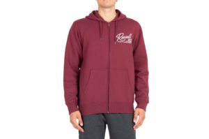 Russell Athletic Ζακέτα Ανδρική ZIP THROUGH HOODIE Μπορντό A2-029-2-482