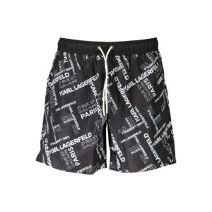 Karl lagerfeld Μαγιό Shorts beachwear KL20MBM08_NERO_BLACK