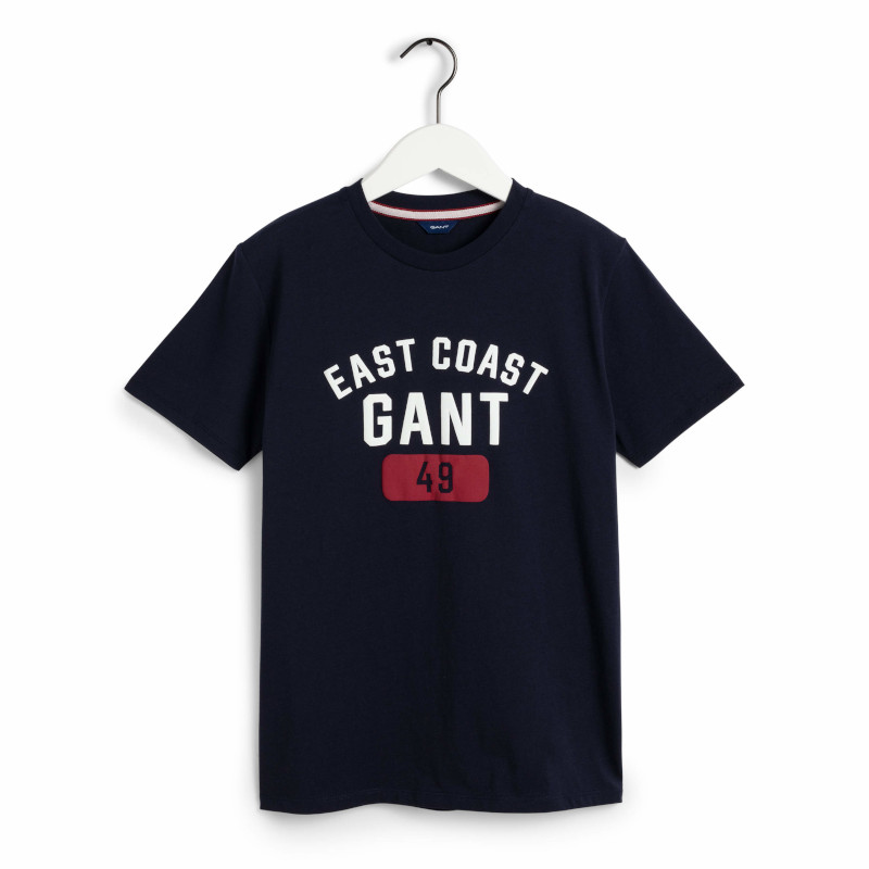 T-shirt παιδικό μπλε East Coast Gant 9-10 ετών (134-140εκ.)