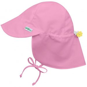 Καπέλο Flap Light pink I-play 0-6 μηνών (56-68 εκ.)