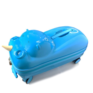 Βαλίτσα παιδική Travel Buddies Μπλε Ρινόκερος 52x33x23