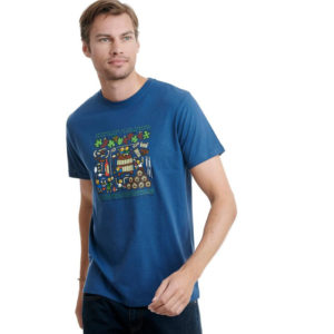 Ανδρικό T-shirt Ardogintza Blue Kukuxumusu XL
