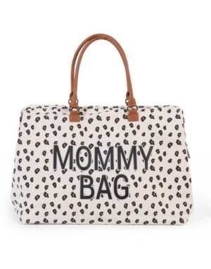 Τσάντα Αλλαγής Mommy Bag Big Canvas Leopard Childhome