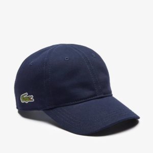 Παιδικό καπέλο Lacoste Jockey Navy Blue