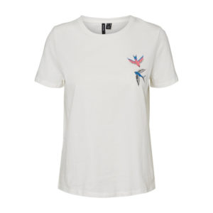 T-shirt γυναικείο MI LIZA FRANCIS Birds Vero Moda M