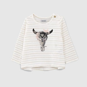 Μπλουζάκι για κορίτσια Taurus IKKS 18-24 μηνών (86-92εκ.)