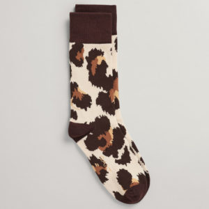 Κάλτσες γυναικείες Gant Leopard Brown 36-38