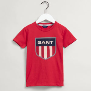 t-shirt παιδικό Gant Archive Shield Big Red 3-4 ετών (98-104εκ.)