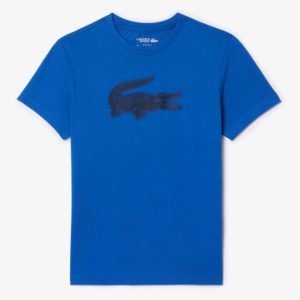 Lacoste Ανδρικό μπλουζάκι SPORT 3D Print Crocodile Blue XL