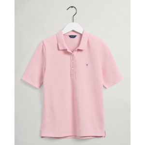 Polo γυναικείο μπλουζάκι Gant Pink XL