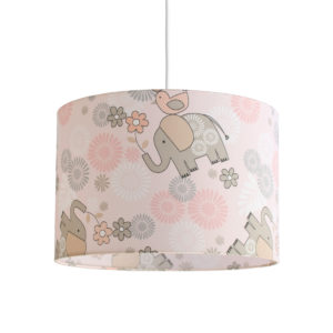 Παιδικό φωτιστικό οροφής VEIS Elephants Pink