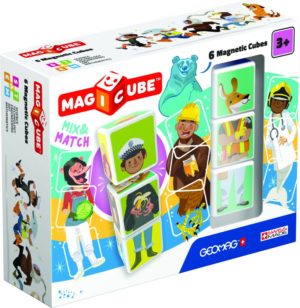 Παιχνίδι Magicube Mix & Match 6 Cubes Geomag