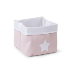 Κουτί Αποθήκευσης 40x30x20 Pink White Childhome