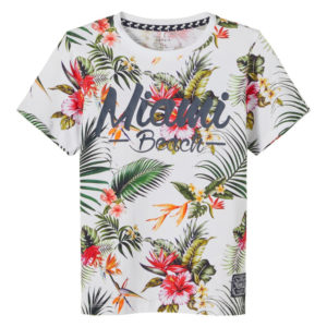 T-shirt παιδικό Tropical Name It οργανικό βαμβάκι