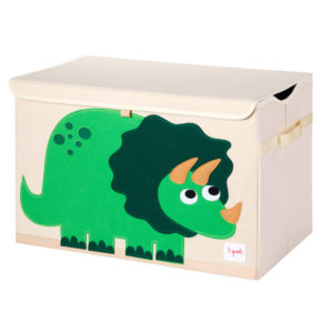 Κουτί για παιχνίδια 3 Sprouts με καπάκι “Dino”