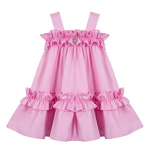 Παιδικό Φόρεμα Lapin House Pink 12-18 μηνών (80-86εκ.)