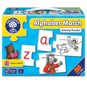 Puzzle Jigsaw Orchard Toys Alphabet Match