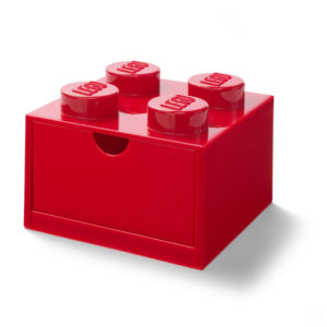 ΚΟΥΤΙ ΑΠΟΘΗΚΕΥΣΗΣ LEGO® ΤΕΤΡΑΓΩΝΟ ΚΟΚΚΙΝΟ ΣΥΡΤΑΡΩΤΟ 158x158x113
