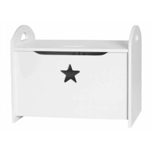 Κουτί αποθήκευσης-κομοδίνο Star (λευκό) KID S CONCEPT