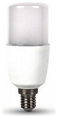 LED Λάμπα V-TAC 9W E14 T37 Plastic Θερμό Λευκό 2700K 7173