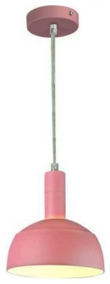 Κρεμαστό Φωτιστικό V-TAC Πλαστικό - Αλουμίνιο Κινούμενο κάλυμμα Ροζ με ντουί Ε27 3923