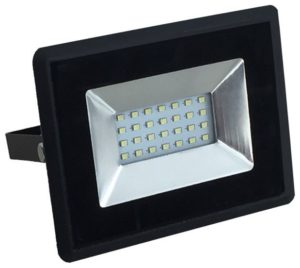 V-TAC LED Προβολέας E-Series SMD Μαύρος 20W Χρώμα Φωτός Πράσινο 5991