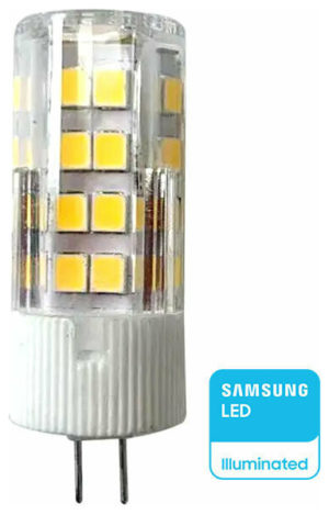 V-TAC Λάμπα LED Spot G4 Samsung chip SMD 3.2W θερμό λευκό 3000K 21131