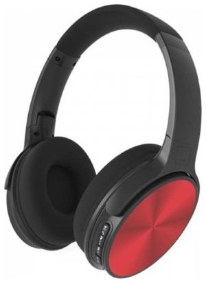 V-TAC Ασύρματα Ακουστικά Bluetooth Περιστρεφόμενα και Επαναφορτιζόμενα 500mah σε Κόκκινο χρώμα 7729