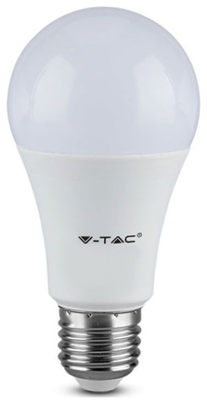V-TAC LED Λάμπα E27 A60 8.5W Θερμό Λευκό 2700K 217260