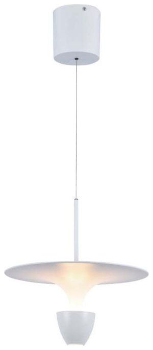 V-TAC Φωτιστικό Κρεμαστό LED 9W 230V 1000lm 120° IP20 Ζεστό Λευκό Αγνό Λευκό Σώμα 23102