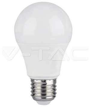 V-TAC έξυπνη λάμπα LED E27 Α60 8.5W RGB+4000Κ με ασύρματο χειριστήριο dimmable 2928