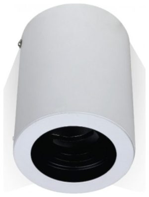 V-TAC Φωτιστικό -Βαση Εξωτερικό Στρογγυλό για Σποτ GU10 Λευκό 3627