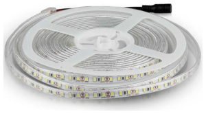 V-TACTαινία LED 8W 12V 120° 800lm Αδιάβροχη IP65 120 LEDs Ψυχρό Λευκό 212037 (5 μέτρα)