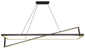 V-TAC LED κρεμαστό φωτιστικό οροφής Designer 45W 3000K θερμό λευκό με μαύρο σώμα dimmable SKU: 6906