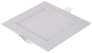V-TAC LED mini panel χωνευτό 12W 6400K ψυχρό λευκό τετράγωνο