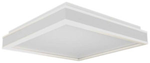 V-TAC Φωτιστικό LED Οροφής 18W 230V 360° 1490lm IP20 350x350x62mm Τετράγωνο Φυσικό Λευκό Άσπρο Σώμα Triac Dimmable 6991