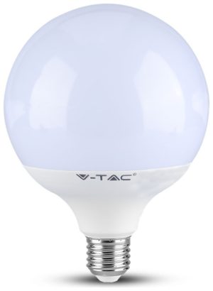 V-TAC Λάμπα LED E27 G120 Samsung Chip SMD 22W Θερμό λευκό 3000K (120lm/W)
