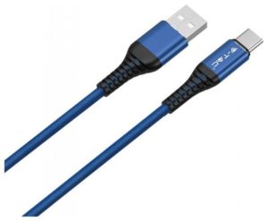 V-TAC Καλώδιο USB- TYPE C 1 μέτρο Μπλε Gold Series 8633