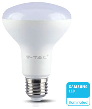 V-TAC Λάμπα LED E27 R80 11W 120° 230V 1055lm IP20 Samsung Chip Φυσικό Λευκό 21136