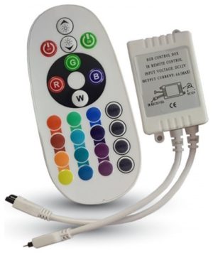 LED RGB V-TAC controller με dimmer υπερύθρων 24 κουμπιά 3625