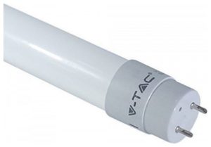 LED V-TAC Τύπου Φθορισμού T8 120cm 18W Nano Plastic Non Rotation Φώς Ημέρας 6273