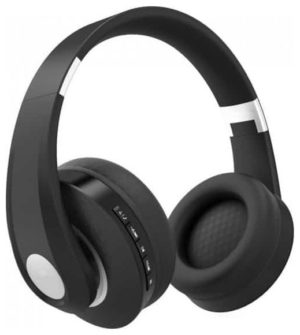 V-TAC Ασύρματα Ακουστικά Bluetooth Ρυθμιζόμενα και Επαναφορτιζόμενα 500mah σε μαύρο χρώμα 7730