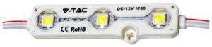 LED Module Αδιάβροχο με 3 SMD 5050 12v Ψυχρό Λευκό 5116