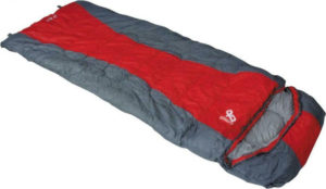 Υπνόσακος sleeping bag GRASSHOPPERS SPIRIT 12354 210x80cm χρώμα Κόκκινο-γκρι ( 12354 )
