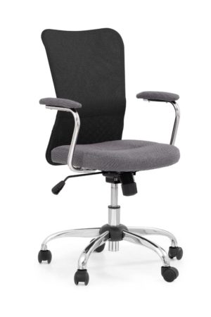 ANDY chair color: grey/black DIOMMI V-CH-ANDY-FOT-CZARNY