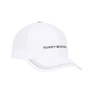 Ανδρικό Καπέλο Tommy Hilfiger AM0AM10862 YCF Λευκό Tommy Hilfiger AM0AM10862 YCF Λευκό