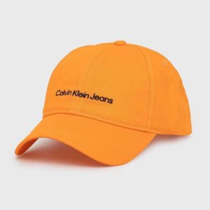 Ανδρικό Καπέλο Calvin Klein K50K510062 SCB Πορτοκαλί Calvin Klein K50K510062 SCB Πορτοκαλί